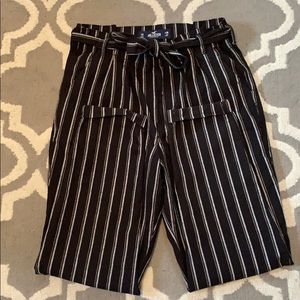 Striped dress pants
